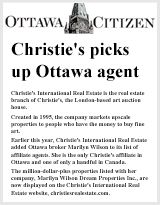 Christie's picks up Ottawa agent