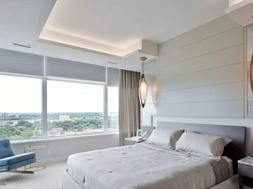 high-end white bedroom