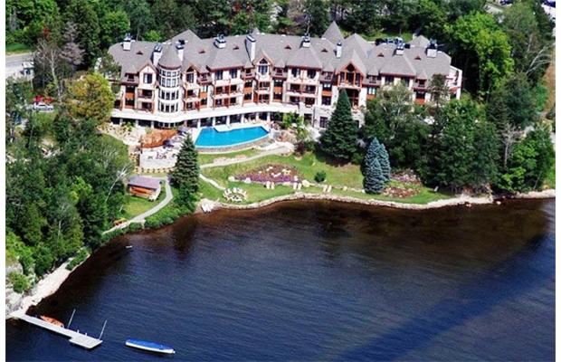 condo in a lake