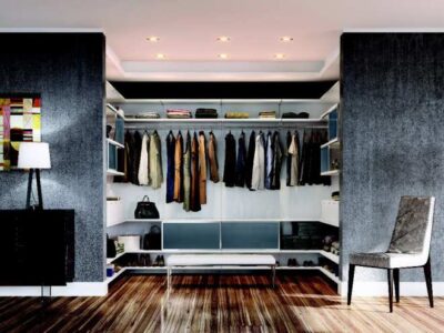 men's closet